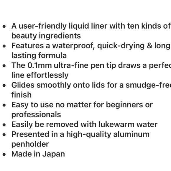 Love Liner black liquid eyeliner❤️Japan premium product & AMAZING - Picture 4 of 8